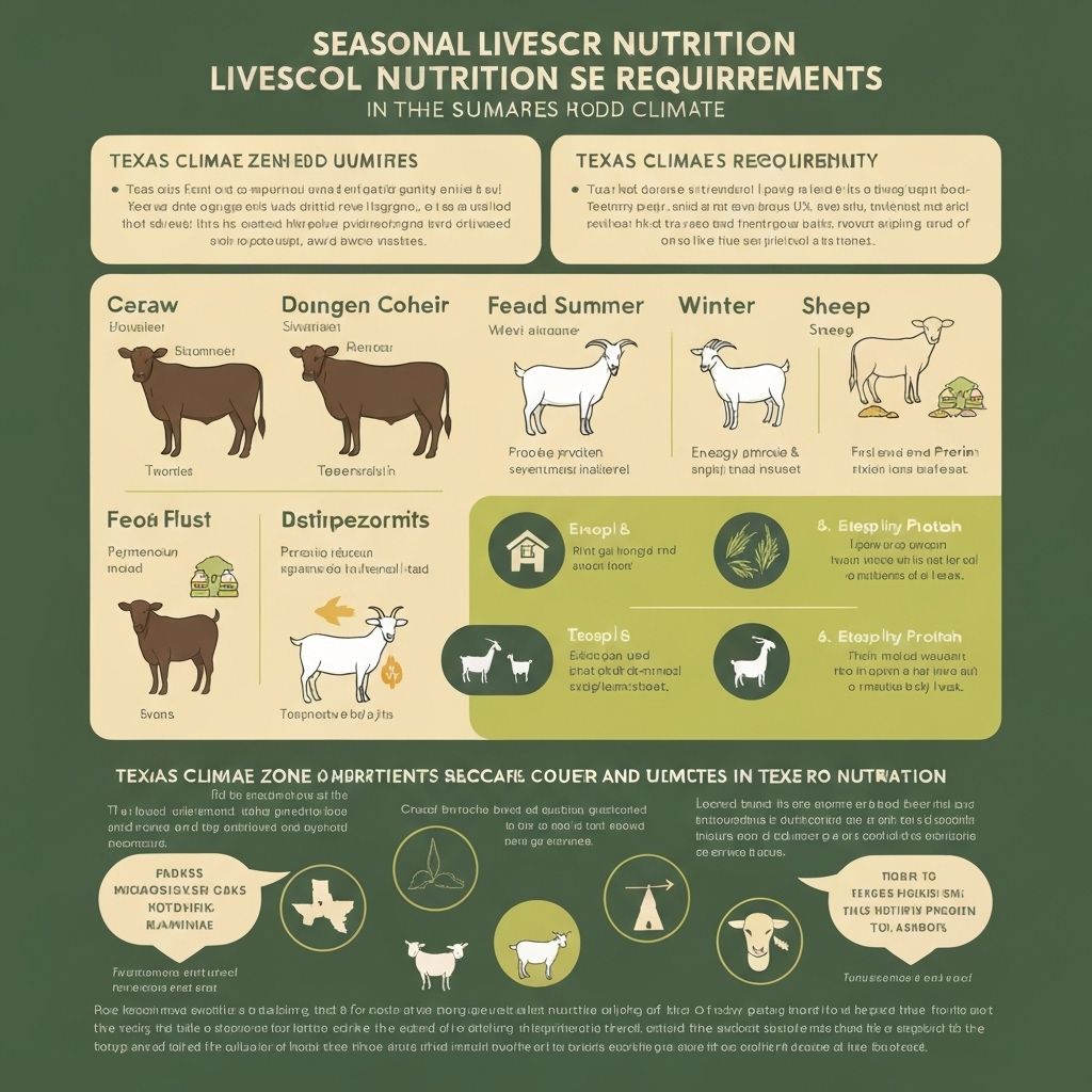 Seasonal Nutrition Requirements for Livestock